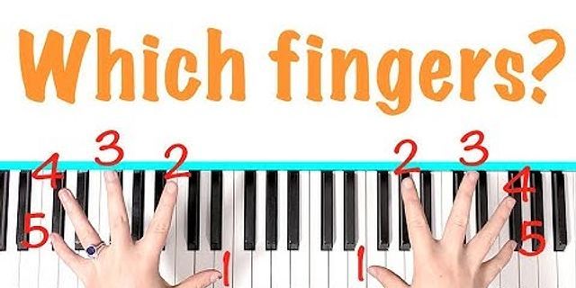 piano fingers là gì - Nghĩa của từ piano fingers