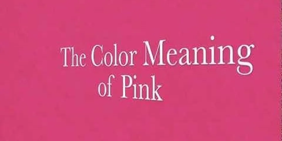 pink pink là gì - Nghĩa của từ pink pink