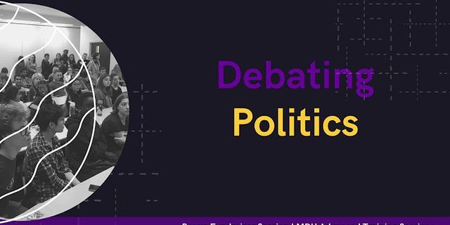 political debate là gì - Nghĩa của từ political debate