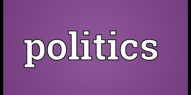 politic là gì - Nghĩa của từ politic