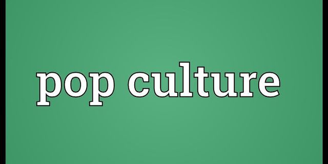 pop cultures là gì - Nghĩa của từ pop cultures