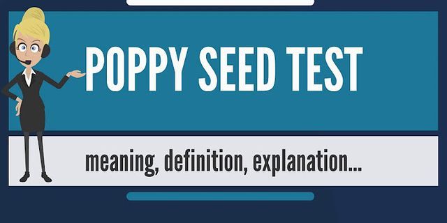 poppy seed là gì - Nghĩa của từ poppy seed