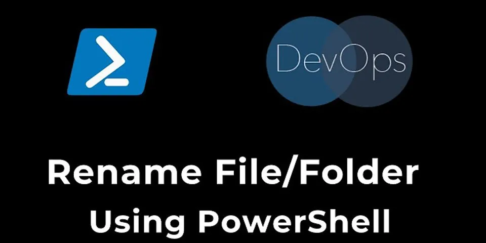 PowerShell copy file and rename