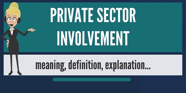 private sector là gì - Nghĩa của từ private sector