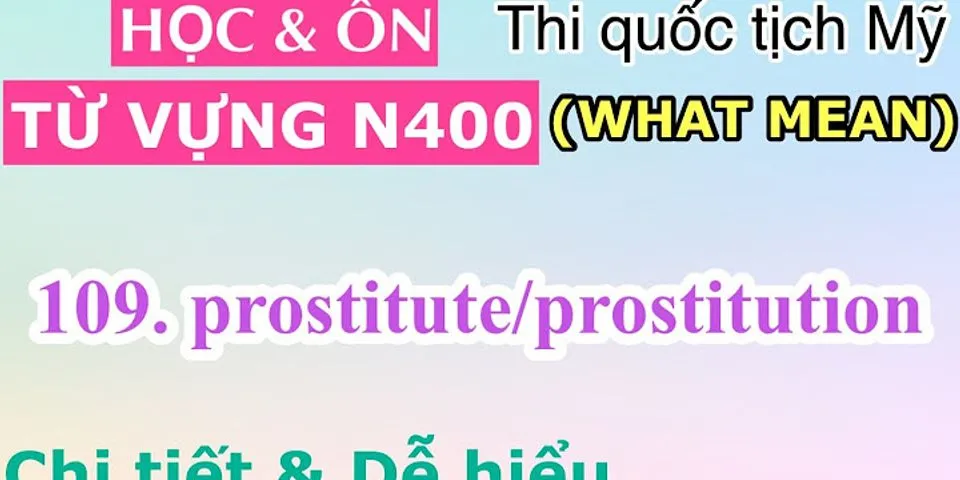 prostitutes là gì - Nghĩa của từ prostitutes
