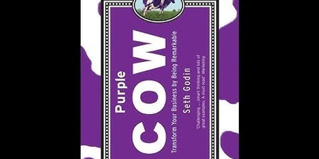 purple cow là gì - Nghĩa của từ purple cow
