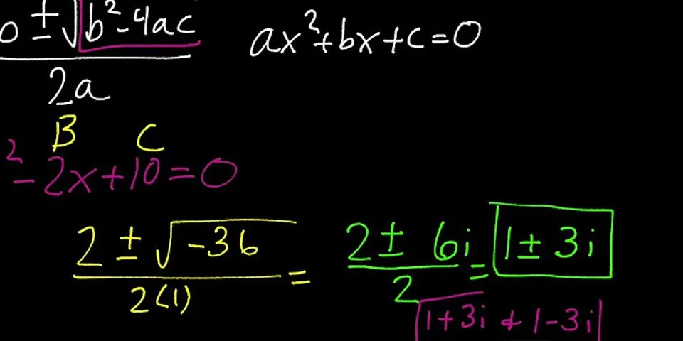 quadratic formula là gì - Nghĩa của từ quadratic formula