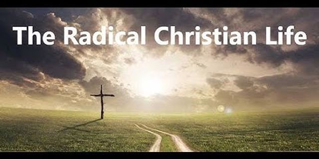 radical christian là gì - Nghĩa của từ radical christian