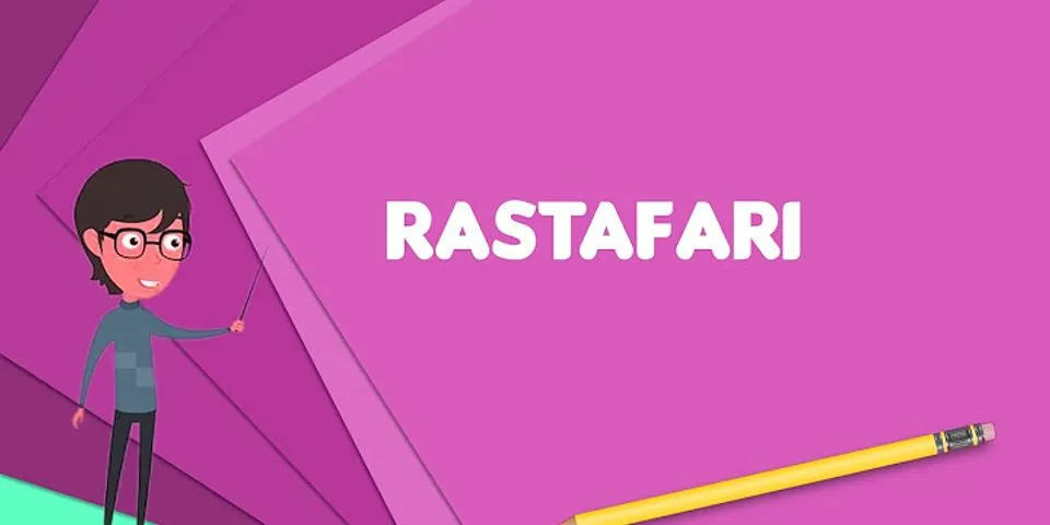 rastafarians là gì - Nghĩa của từ rastafarians