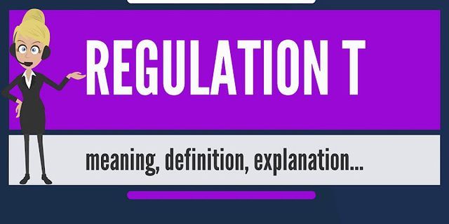 regulation là gì - Nghĩa của từ regulation