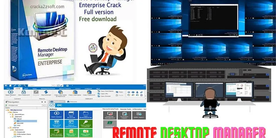 Remote Desktop Manager support
