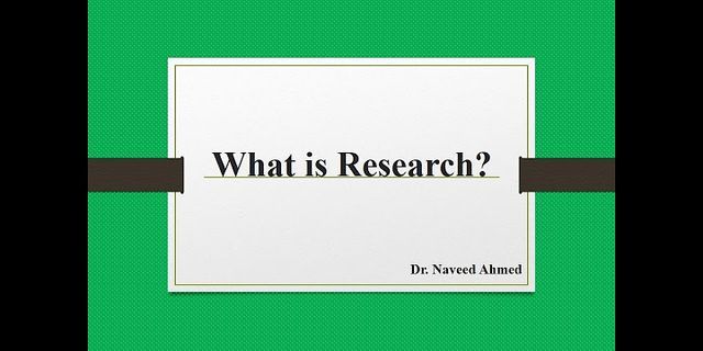 research là gì - Nghĩa của từ research