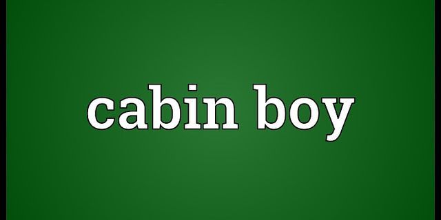 roger the cabin boy là gì - Nghĩa của từ roger the cabin boy