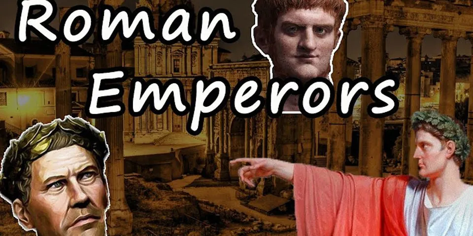 roman emperor là gì - Nghĩa của từ roman emperor