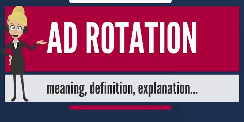 rotation là gì - Nghĩa của từ rotation