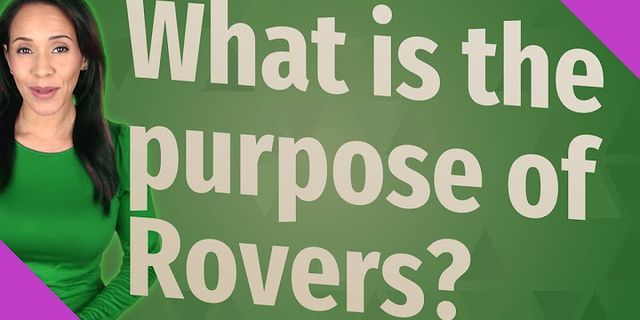 rover là gì - Nghĩa của từ rover