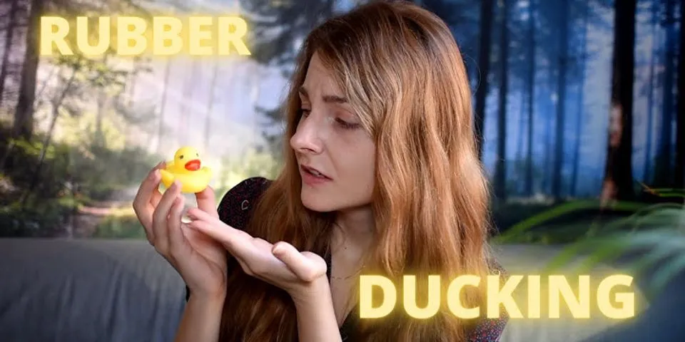 rubber duck là gì - Nghĩa của từ rubber duck