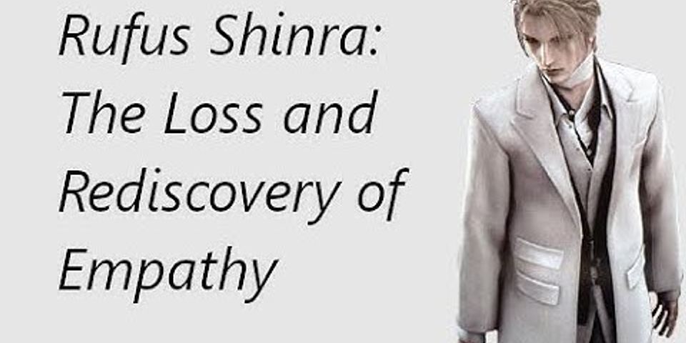 rufus shinra là gì - Nghĩa của từ rufus shinra