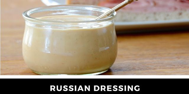 russian dressing là gì - Nghĩa của từ russian dressing