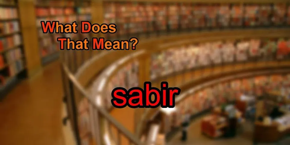 sabir là gì - Nghĩa của từ sabir