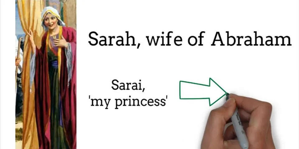 sarah. a là gì - Nghĩa của từ sarah. a