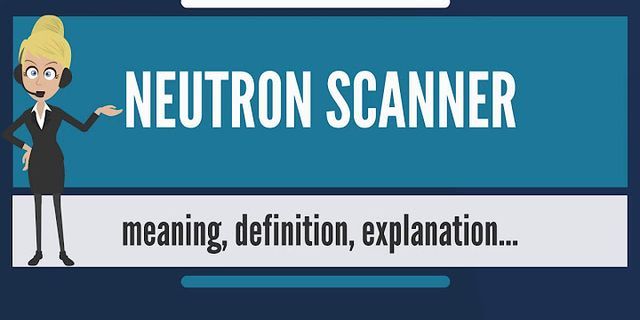 scanner là gì - Nghĩa của từ scanner