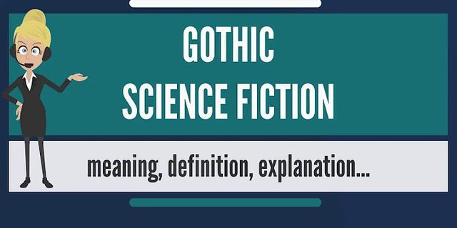 science fiction là gì - Nghĩa của từ science fiction