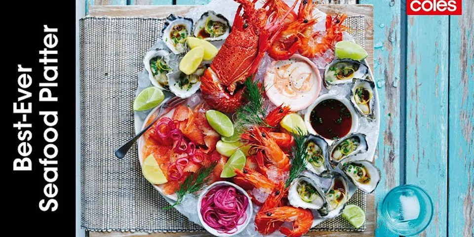 seafood platter là gì - Nghĩa của từ seafood platter