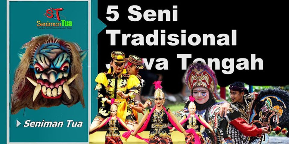 Sebutkan 4 contoh budaya dari Jawa Tengah