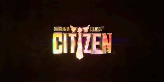 second-class citizen là gì - Nghĩa của từ second-class citizen