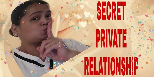 secret relationship là gì - Nghĩa của từ secret relationship