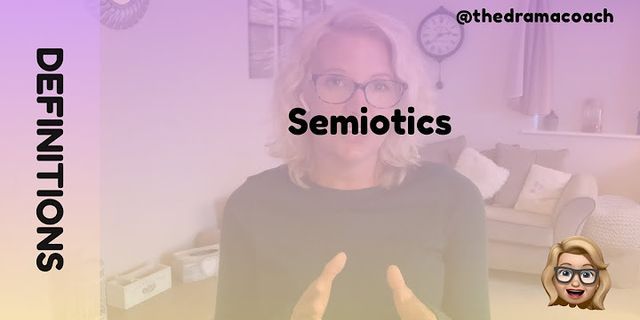 semiotic là gì - Nghĩa của từ semiotic