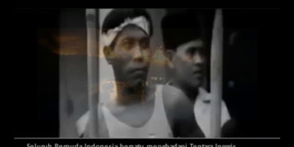 Setelah proklamasi kemerdekaan maka perjuangan bangsa Indonesia adalah