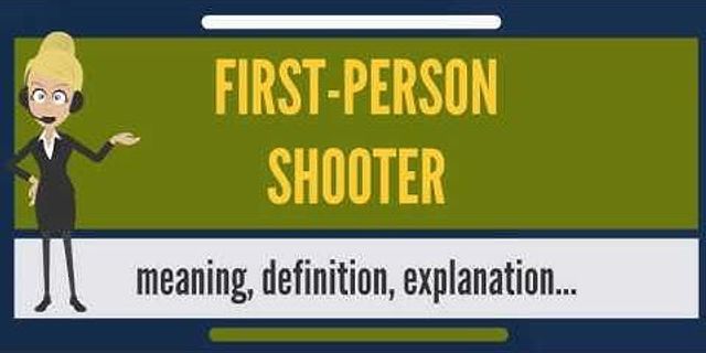 shooter là gì - Nghĩa của từ shooter