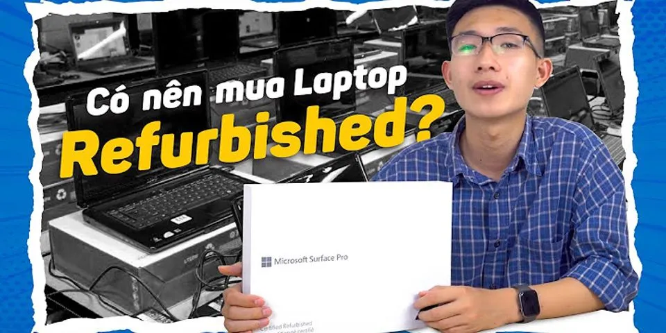 Should buy refurbished laptop