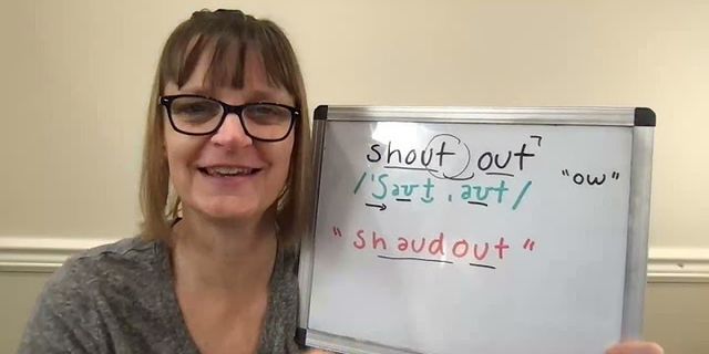 shoutout là gì - Nghĩa của từ shoutout