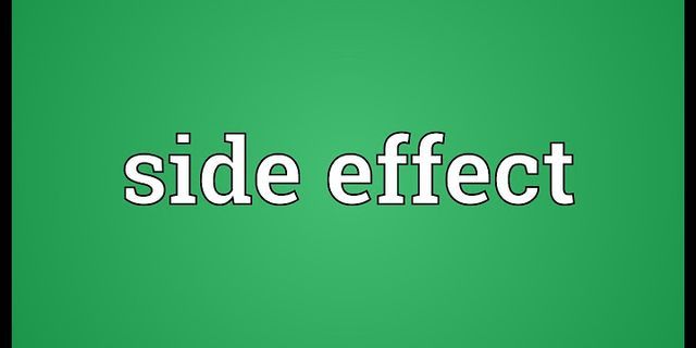side effect là gì - Nghĩa của từ side effect