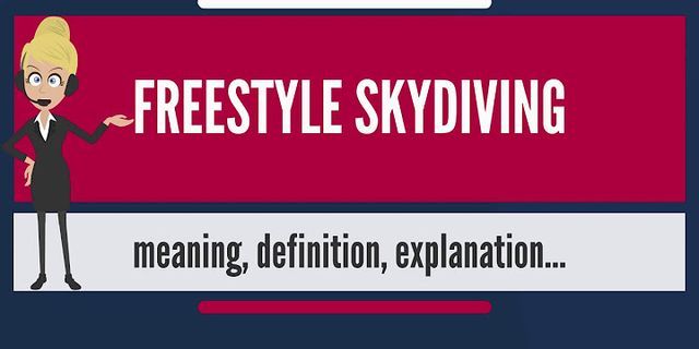 sky diving là gì - Nghĩa của từ sky diving