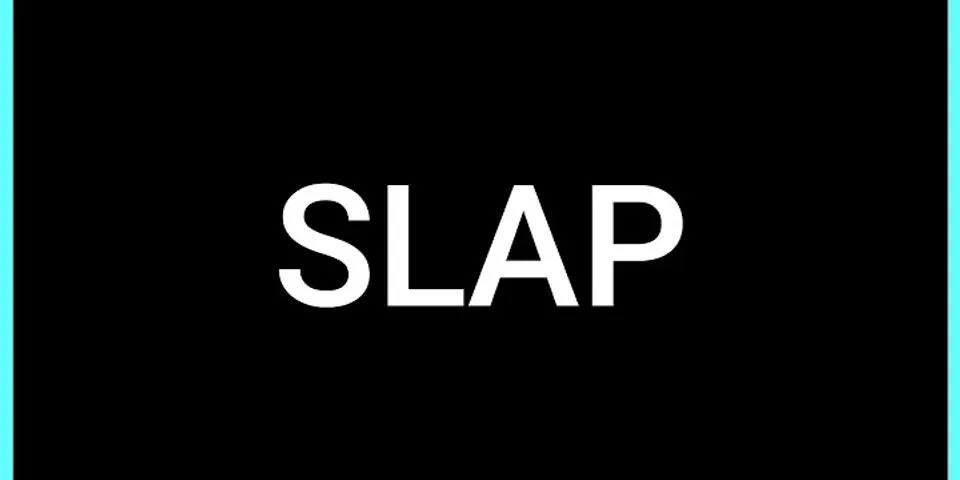 slaps là gì - Nghĩa của từ slaps