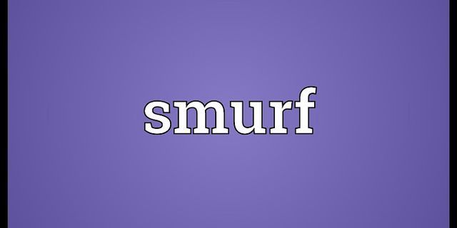 smurfette là gì - Nghĩa của từ smurfette