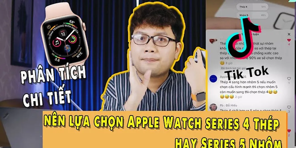 So sánh Apple Watch 5 và 4