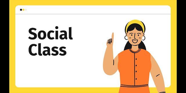 social class là gì - Nghĩa của từ social class