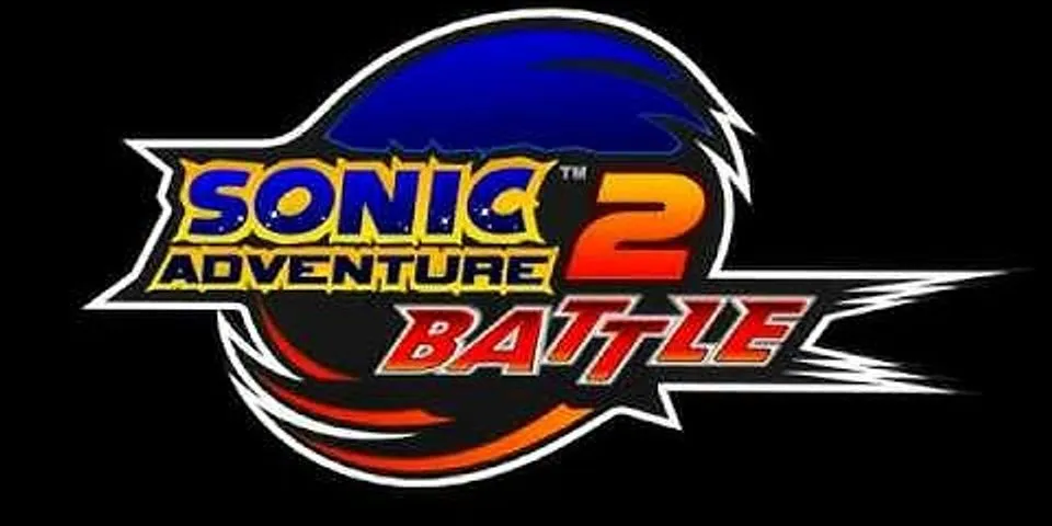 sonic adventure 2 battle là gì - Nghĩa của từ sonic adventure 2 battle