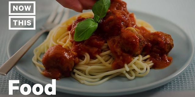 spaghetti and meatballs là gì - Nghĩa của từ spaghetti and meatballs
