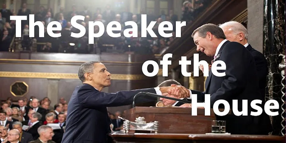 speaker of the house là gì - Nghĩa của từ speaker of the house