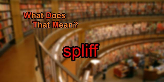 spliff là gì - Nghĩa của từ spliff
