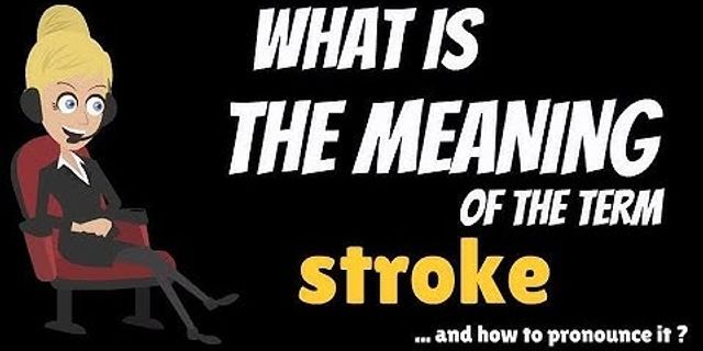 stroked là gì - Nghĩa của từ stroked