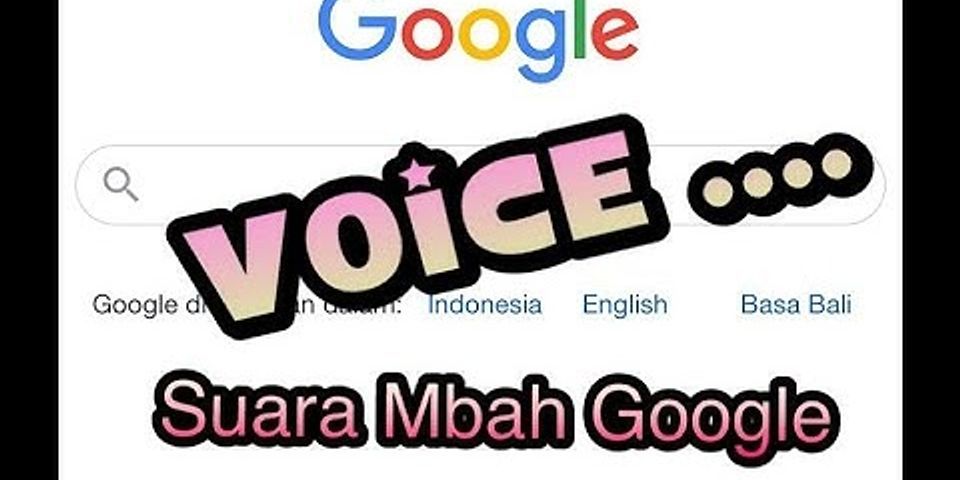 Suara Google Voice
