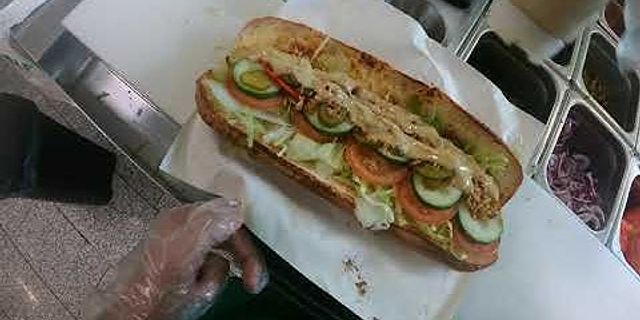 subway sandwich là gì - Nghĩa của từ subway sandwich