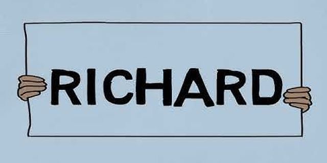 such a richard là gì - Nghĩa của từ such a richard